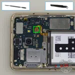 How to disassemble Samsung Galaxy A8 Plus (2018) SM-A730, Step 5/1