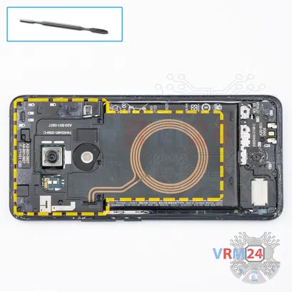 How to disassemble HTC U11 Plus, Step 6/1