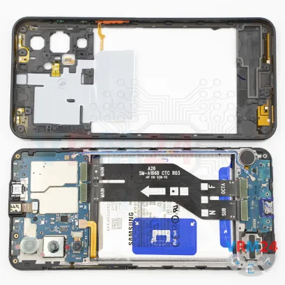How to disassemble Samsung Galaxy A17 4G SM-A175, Step 7/2