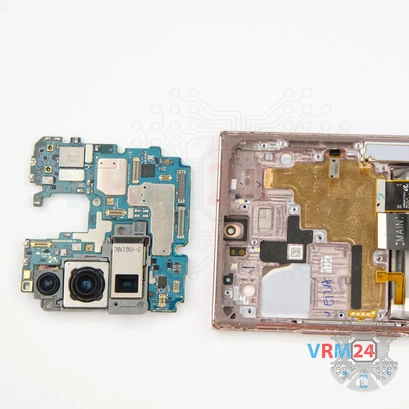 How to disassemble Samsung Galaxy Note 20 Ultra SM-N985, Step 13/2