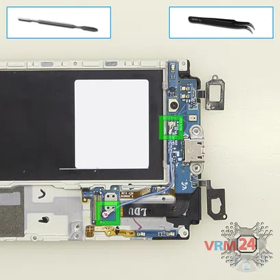 How to disassemble Samsung Galaxy Alpha SM-G850, Step 14/1
