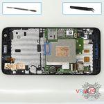 How to disassemble HTC Desire 626, Step 10/1