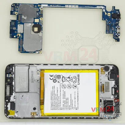 How to disassemble Huawei Honor 7C Pro, Step 16/2