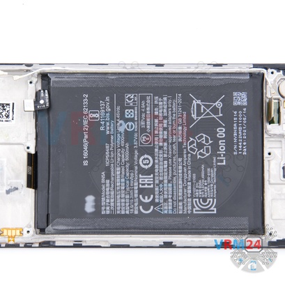 How to disassemble Xiaomi Redmi Note 10 5G, Step 15/2