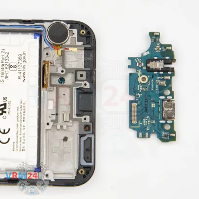 Как разобрать Samsung Galaxy А15 SM-A155, Шаг 13/2