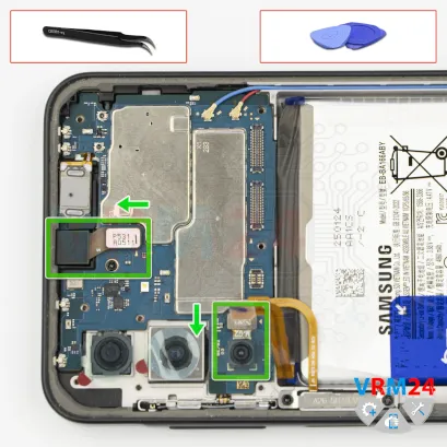 How to disassemble Samsung Galaxy A26 SM-A268, Step 13/1