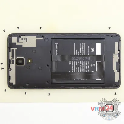 How to disassemble Xiaomi Mi 4, Step 2/2