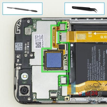 How to disassemble Huawei Nova Lite, Step 4/1