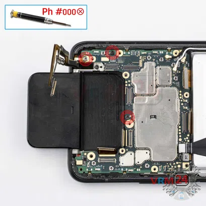 Como desmontar Asus ZenFone 7 Pro ZS671KS, Passo 15/1