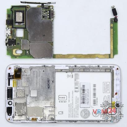 How to disassemble Lenovo A606, Step 8/2