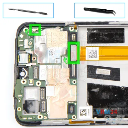 Como desmontar Oppo Ax7 por si mesmo, Passo 13/1