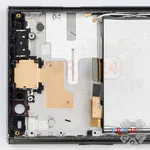 How to disassemble Sony Xperia XA2 Plus, Step 17/2