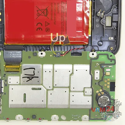 Cómo desmontar Motorola Moto G (3rd gen) XT1541, Paso 7/3