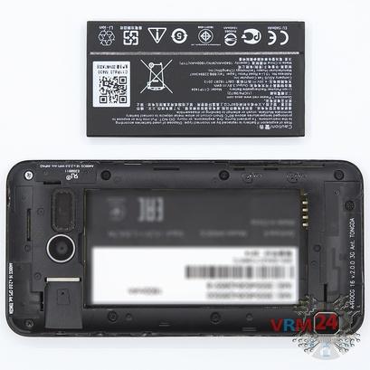 How to disassemble Asus ZenFone 4 A400CG, Step 2/2