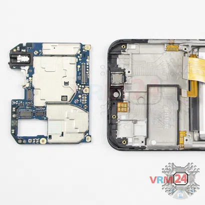 Como desmontar Samsung Galaxy A01 SM-A015 por si mesmo, Passo 12/2