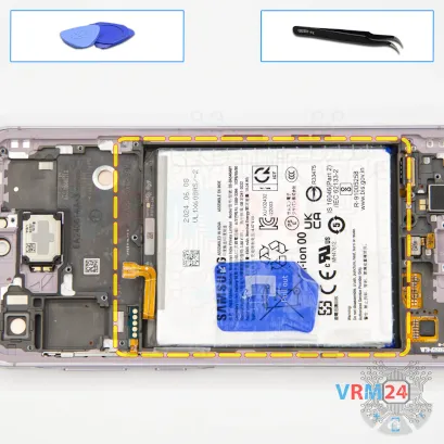 How to disassemble Samsung Galaxy A55 SM-A556, Step 18/1