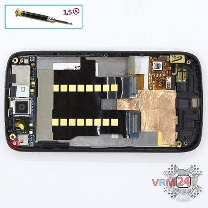 How to disassemble HTC Desire A8181, Step 9/1