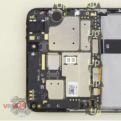 How to disassemble Meizu M3 Note M681H, Step 13/2