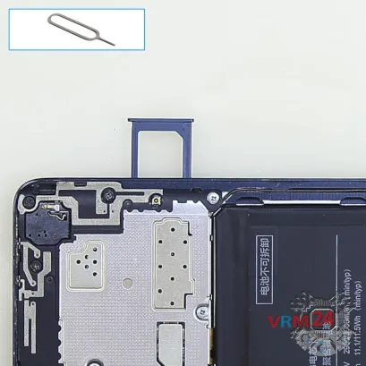 Как разобрать Xiaomi Mi Note, Шаг 2/1