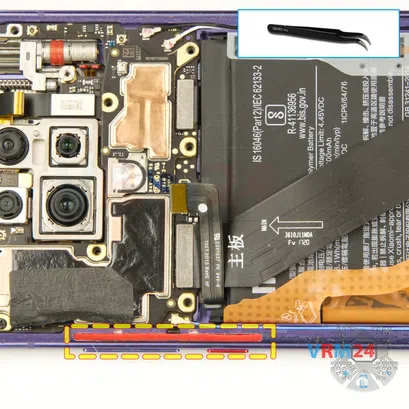 How to disassemble Xiaomi POCO F2 Pro, Step 9/1