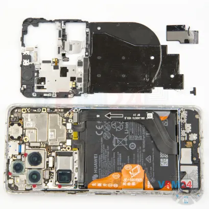Как разобрать Huawei P50 Pro, Шаг 10/2