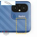 How to disassemble Xiaomi Redmi 12C, Step 2/1