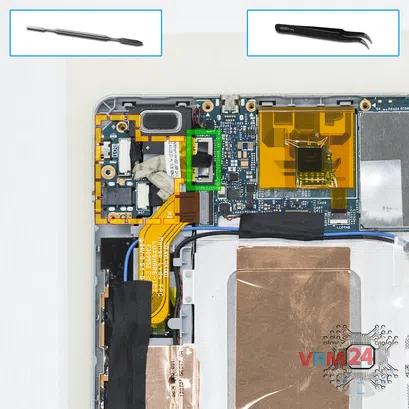 Cómo desmontar Acer Iconia Tab A1-811, Paso 6/1