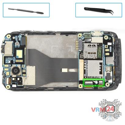 How to disassemble HTC Sensation XE, Step 6/1