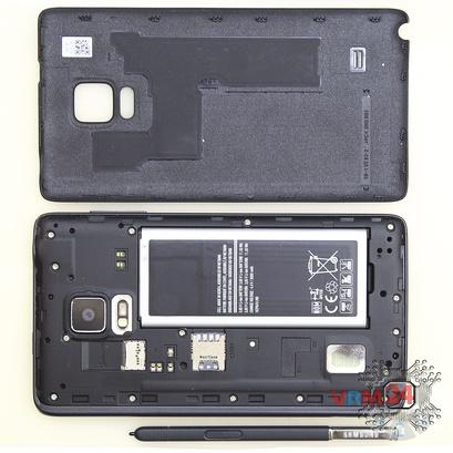 How to disassemble Samsung Galaxy Note Edge SM-N915, Step 1/2