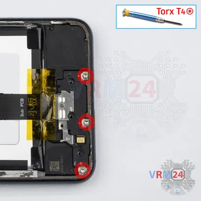 How to disassemble BQ 5732L Aurora SE, Step 10/1