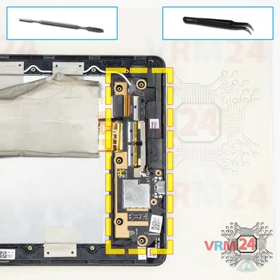 Cómo desmontar Asus ZenPad Z8 ZT581KL, Paso 9/1