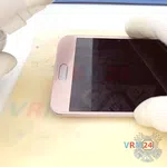 Cómo desmontar Samsung Galaxy A8 (2016) SM-A810S, Paso 3/4
