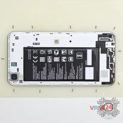 How to disassemble LG X Power K220, Step 3/2