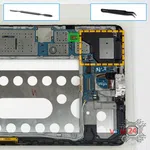 Cómo desmontar Samsung Galaxy Tab Pro 8.4'' SM-T325, Paso 9/1