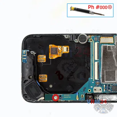 Como desmontar Samsung Galaxy S4 Zoom SM-C101 por si mesmo, Passo 11/1