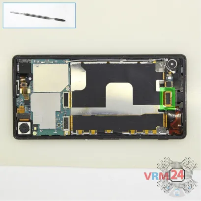 How to disassemble Sony Xperia Z3 Plus, Step 4/1