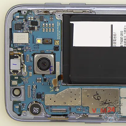 Cómo desmontar Samsung Galaxy S7 Edge SM-G935, Paso 9/3