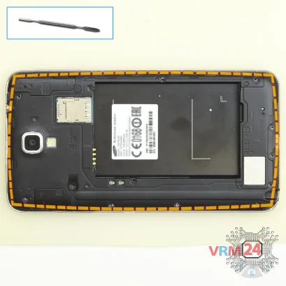 Cómo desmontar Samsung Galaxy Note 3 Neo SM-N7505, Paso 4/1