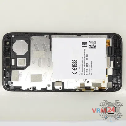 Как разобрать Alcatel OT PIXI 3 5017X, Шаг 7/1