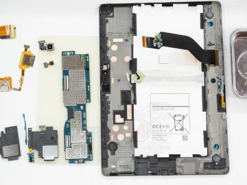 Cómo desmontar Samsung Galaxy Tab S 10.5'' SM-T805
