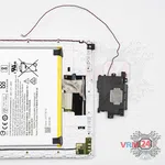 Cómo desmontar Lenovo Tab 4 TB-8504X, Paso 16/2