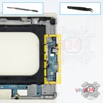 How to disassemble Samsung Galaxy Tab S3 9.7'' SM-T820, Step 16/1