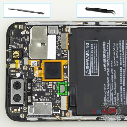 Как разобрать Xiaomi Mi 5X, Шаг 4/1