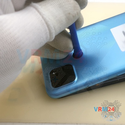 How to disassemble Realme C21Y, Step 3/5