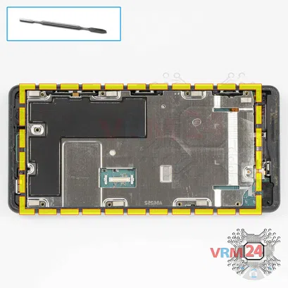 How to disassemble Sony Xperia XZ2 Compact, Step 7/1