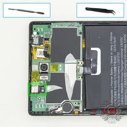 How to disassemble Lenovo Phab2, Step 10/1