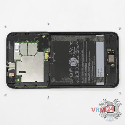 How to disassemble HTC Desire 816, Step 2/2