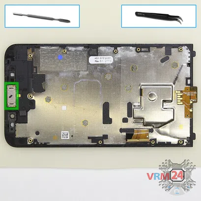 How to disassemble BlackBerry Z30, Step 9/1