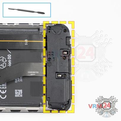 How to disassemble Xiaomi Redmi 8A, Step 7/1