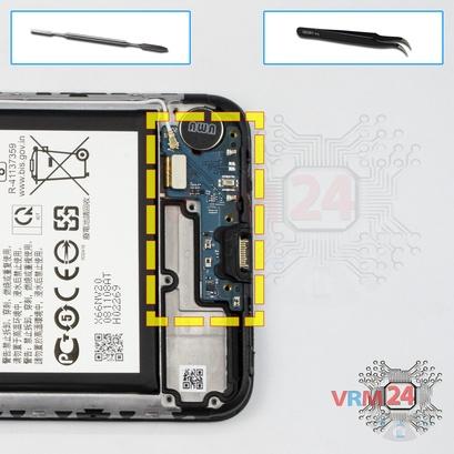 Cómo desmontar Samsung Galaxy M11 SM-M115, Paso 11/1